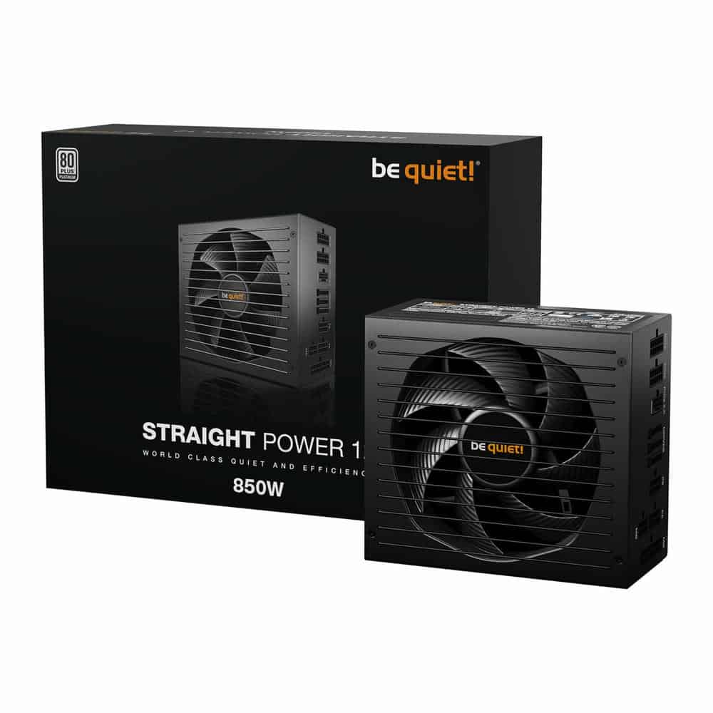 (image for) be quiet! Straight Power 12 850W 80+ Platinum Fully Modular ATX3.0 Power Supply